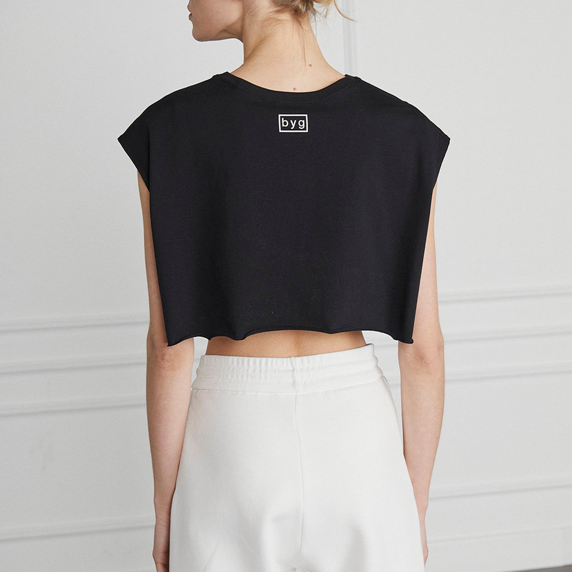 Baskılı Crop Tshirt