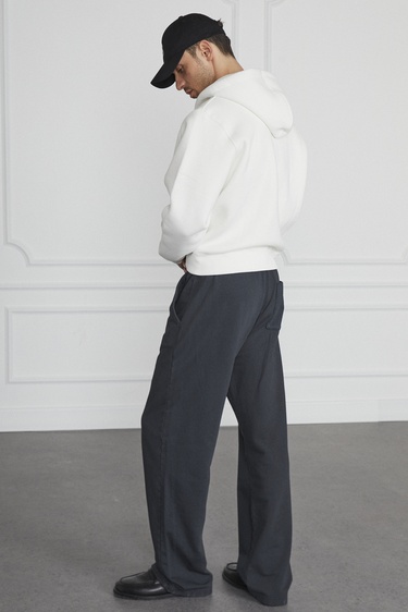  Oversize Kısa Hoodie