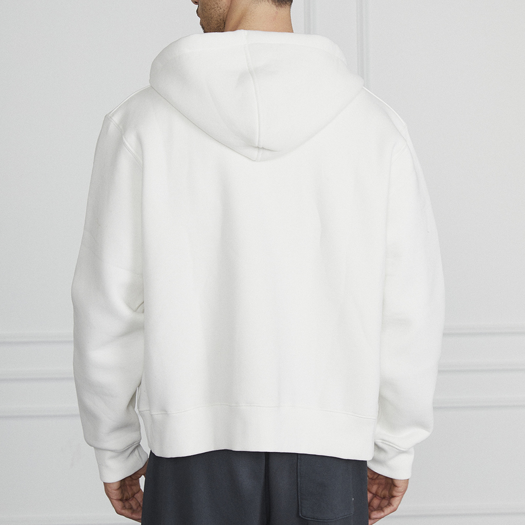 Oversize Kısa Hoodie
