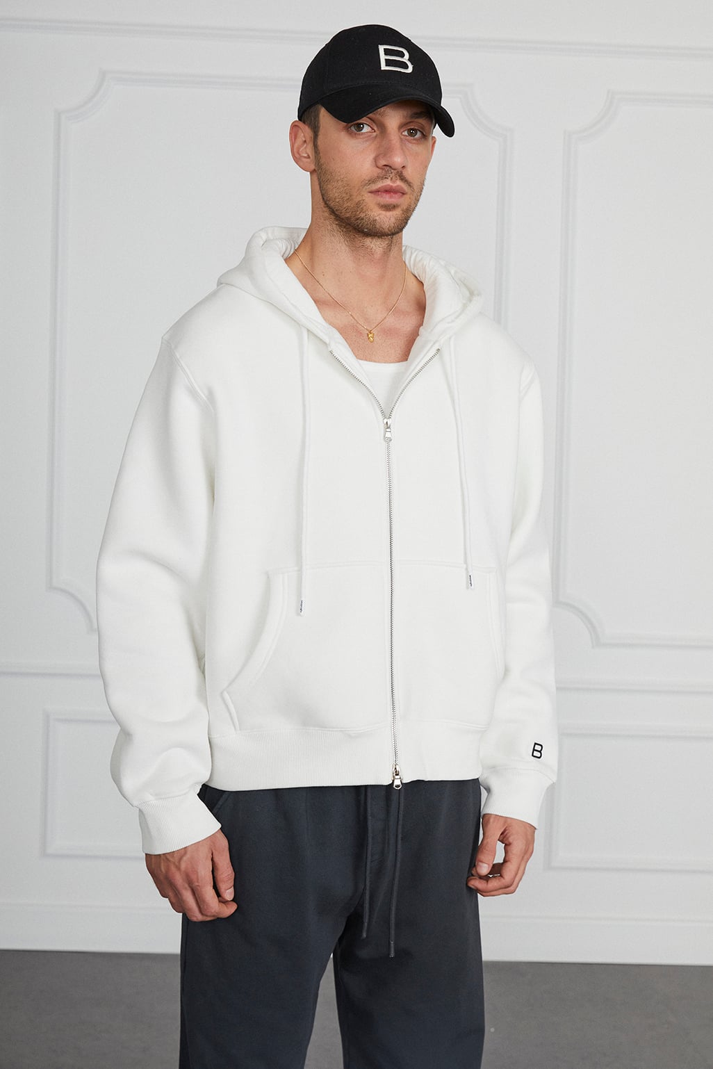  Oversize Kısa Hoodie