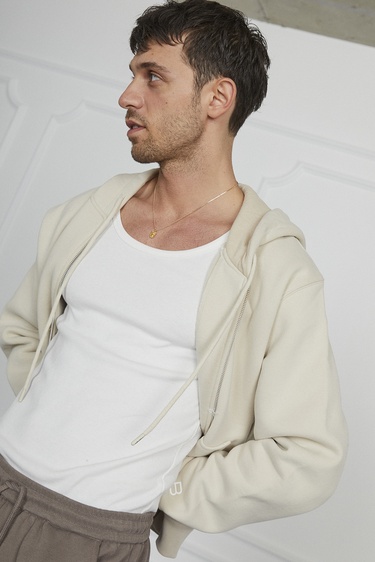  Oversize Kısa Hoodie