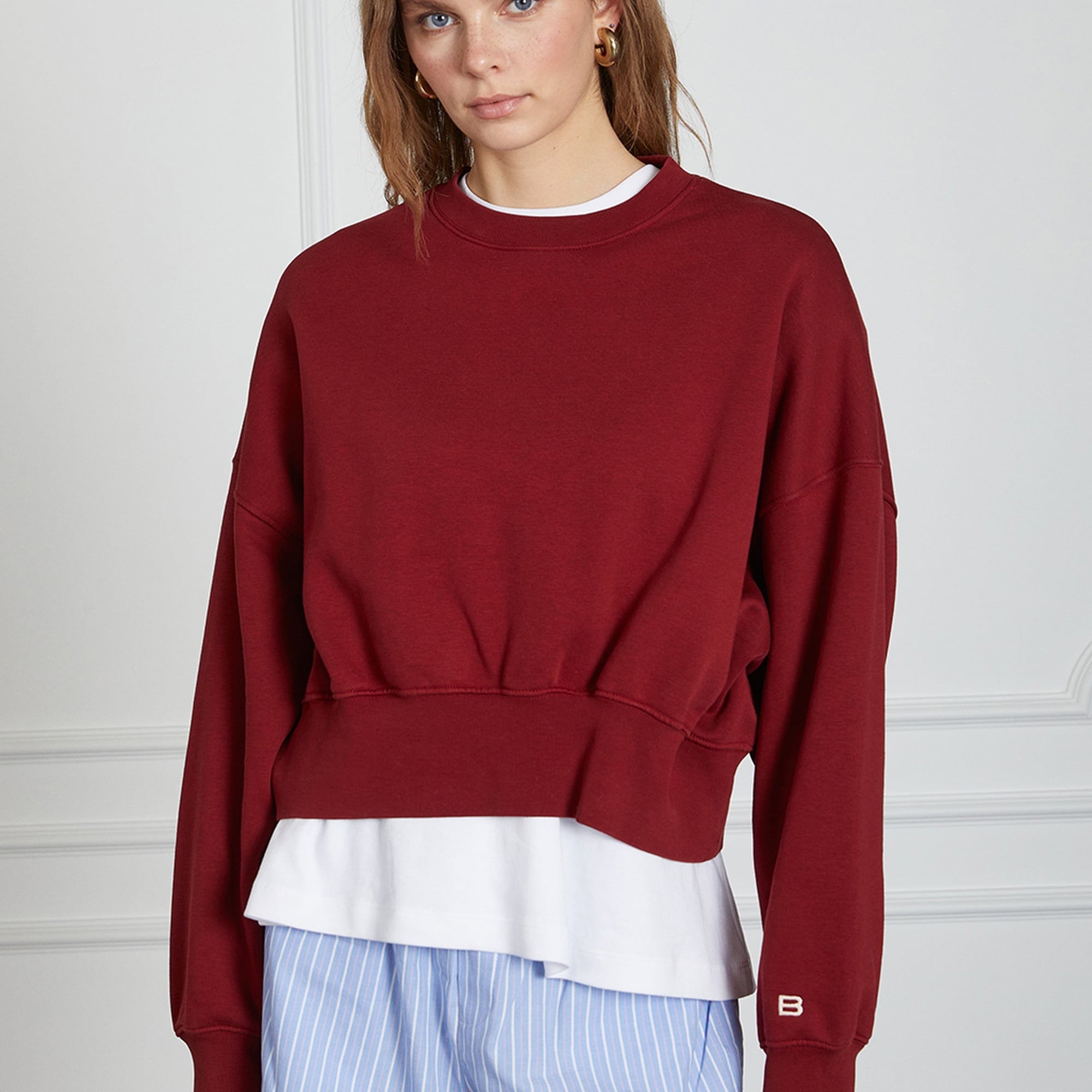 Yıkamalı Basıc Sweat