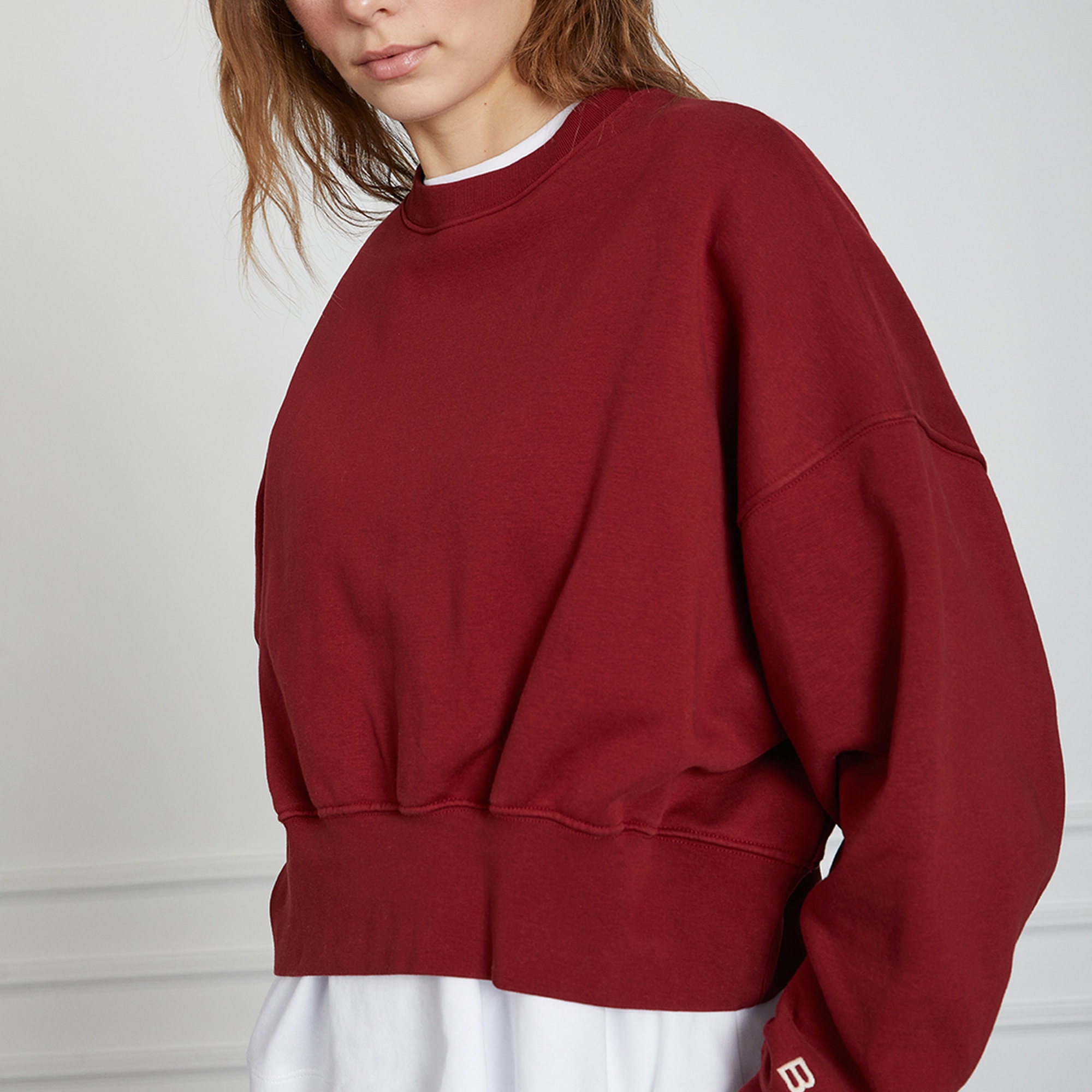 Yıkamalı Basıc Sweat