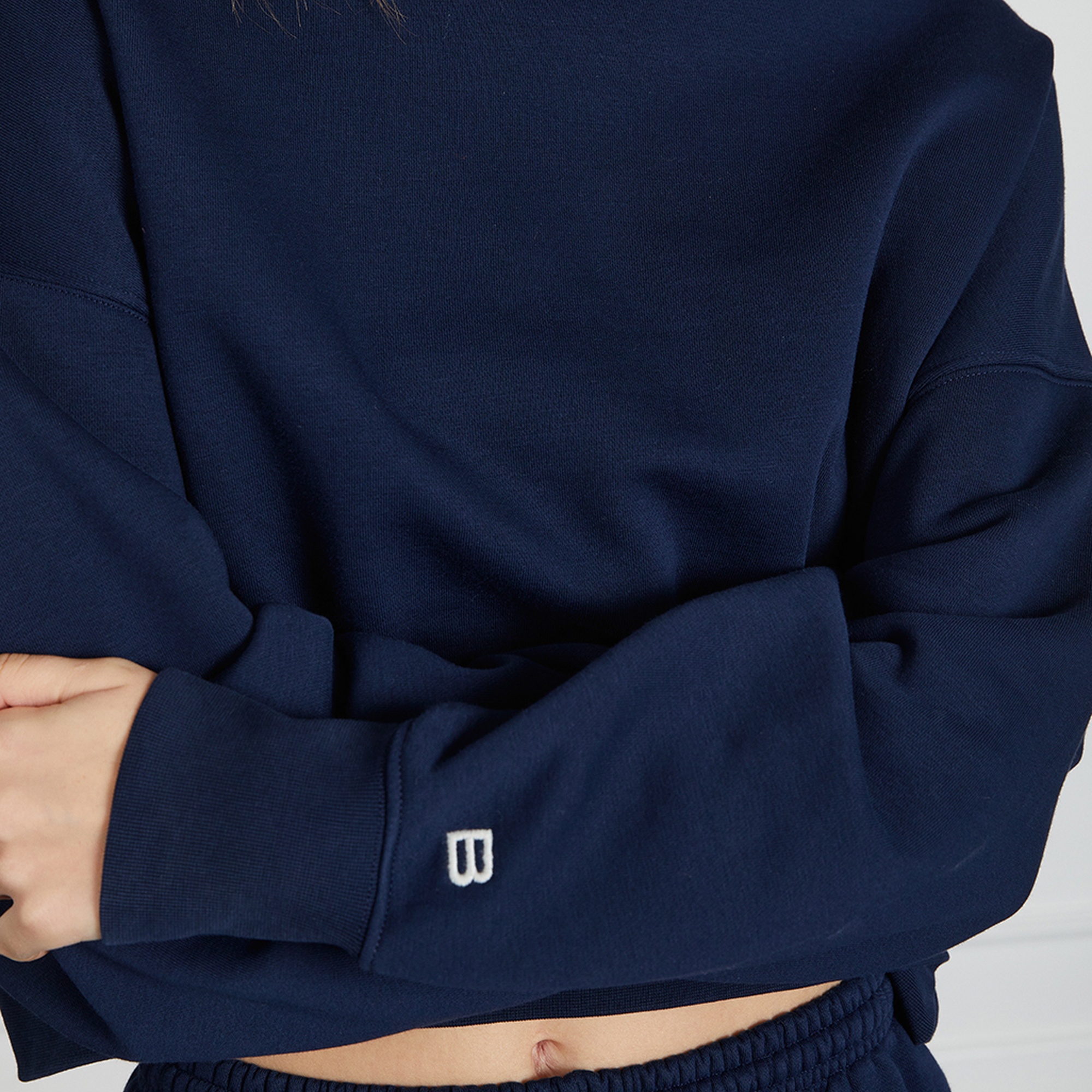 Yıkamalı Basıc Sweat