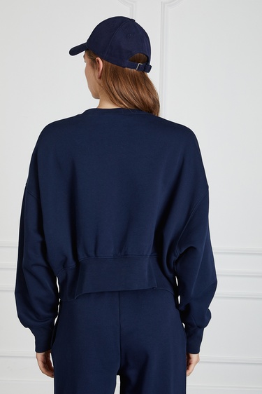  Yıkamalı Basıc Sweat