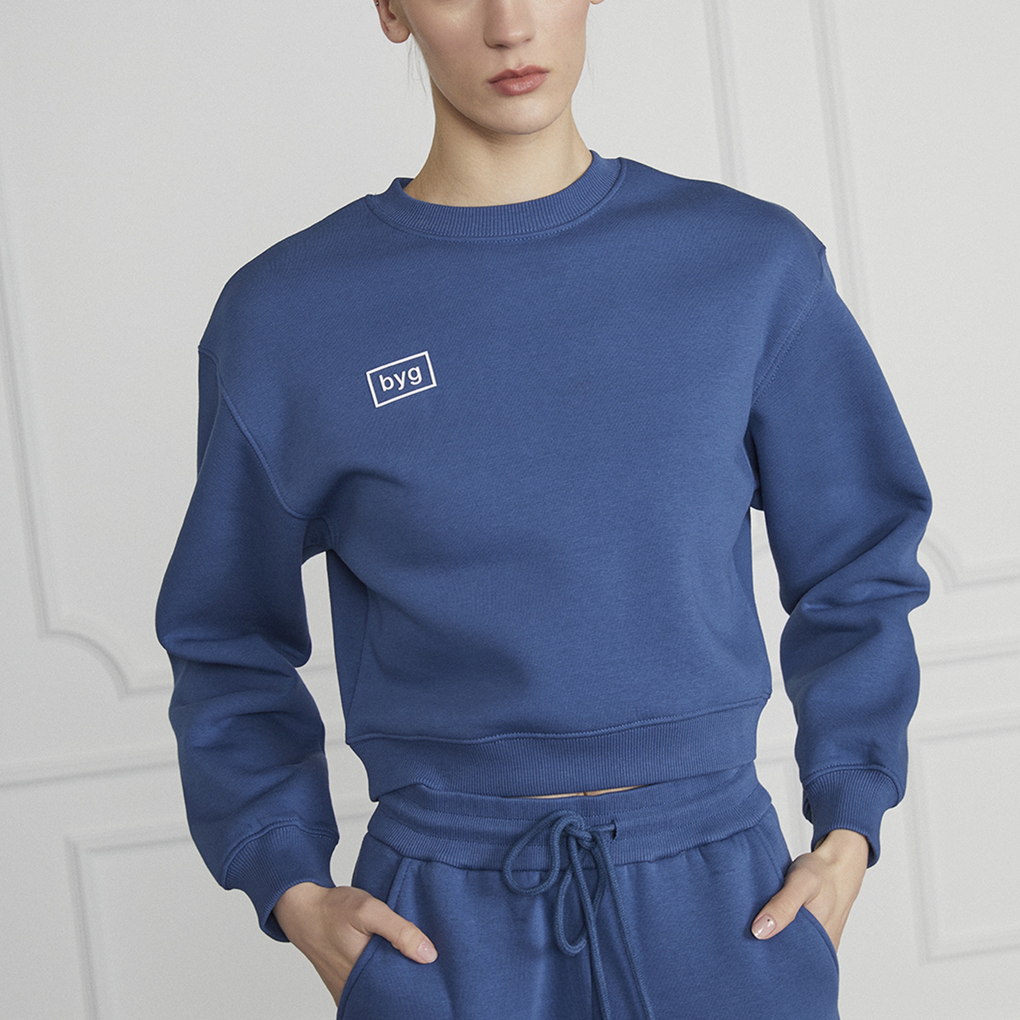 Basic Crop Sweatshirt