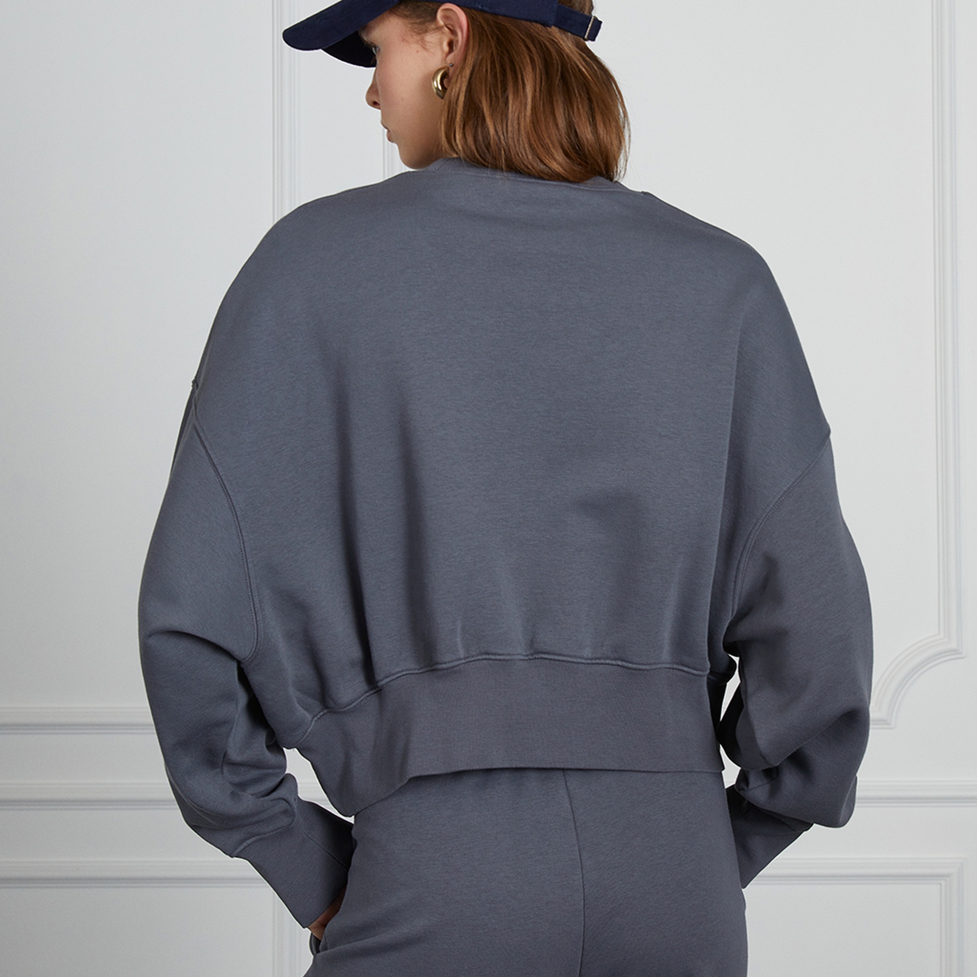 Yıkamalı Basıc Sweat