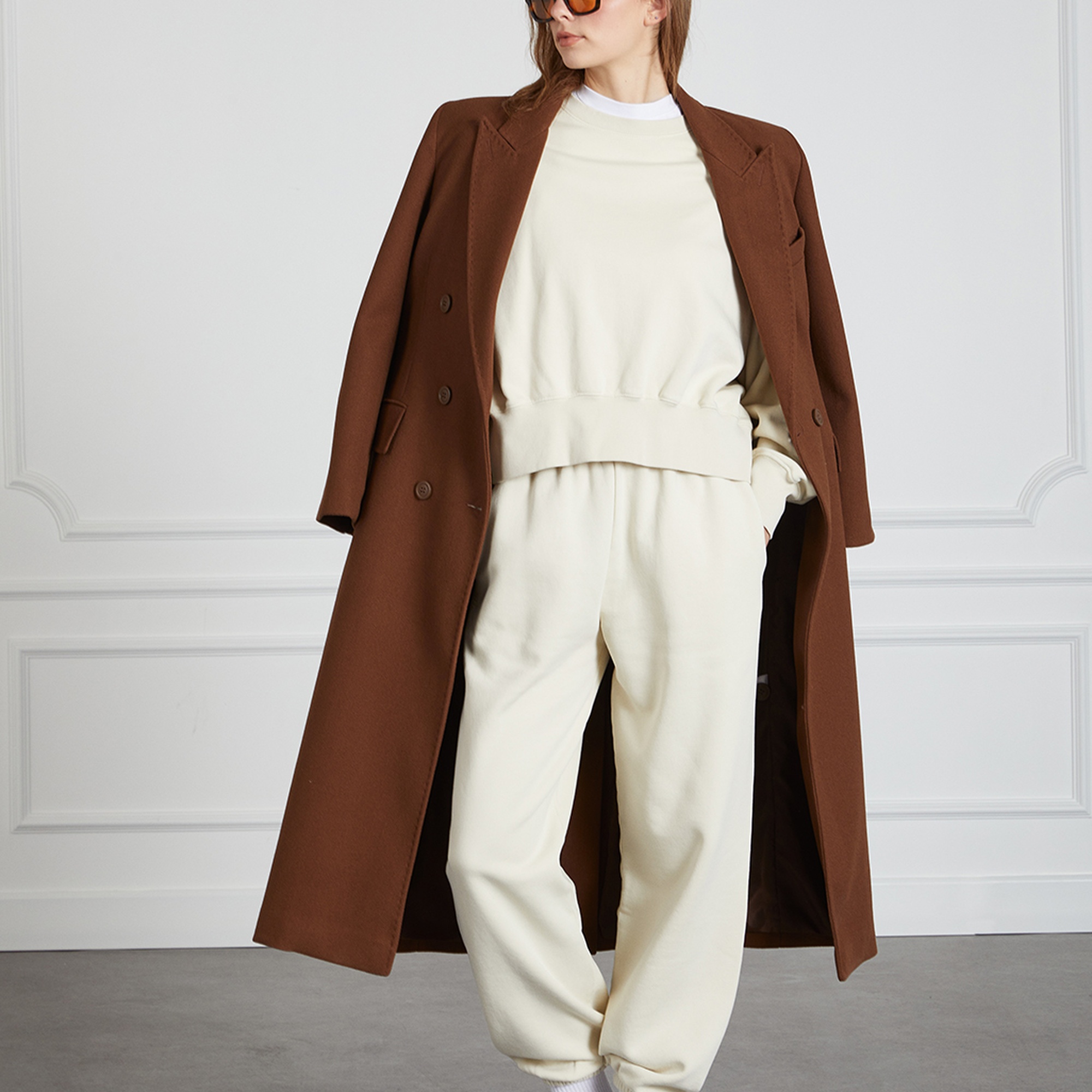 Yıkamalı Basıc Sweat