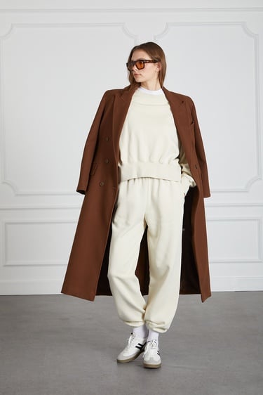  Yıkamalı Basıc Sweat