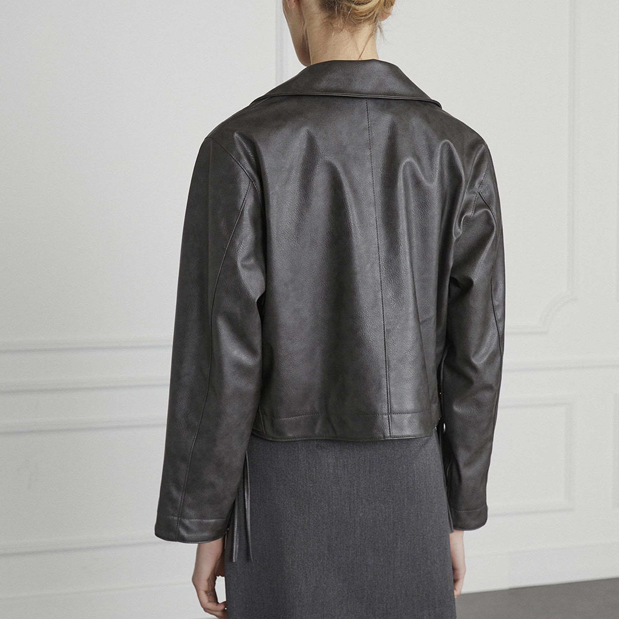 Yırtmaçlı Mini Etek