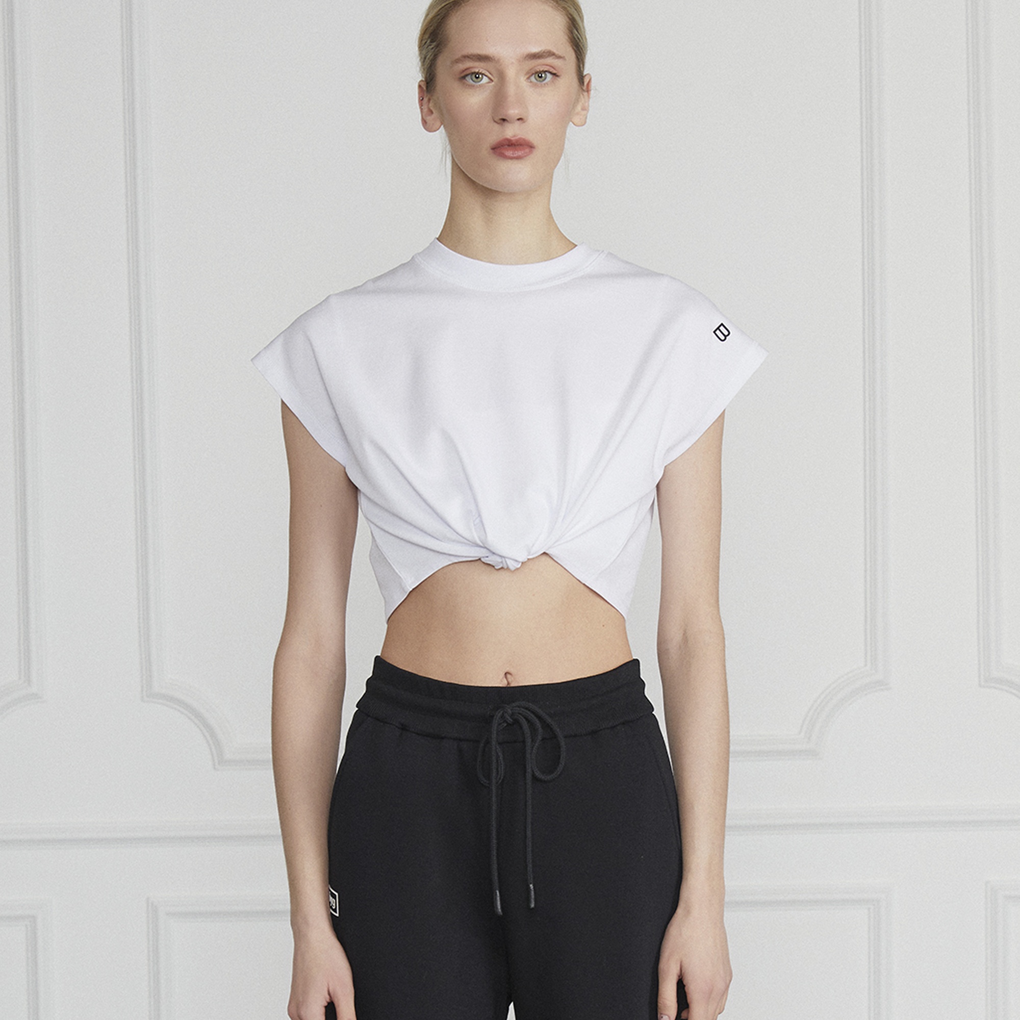 Bağlama Detaylı Tshirt