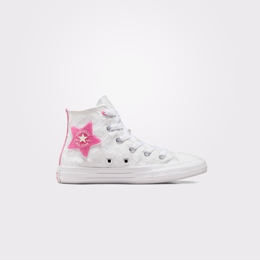  Converse Chuck Taylor All Star Sparkle Çocuk Beyaz Sneaker