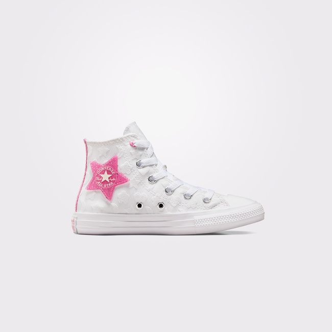  Converse Chuck Taylor All Star Sparkle Çocuk Beyaz Sneaker