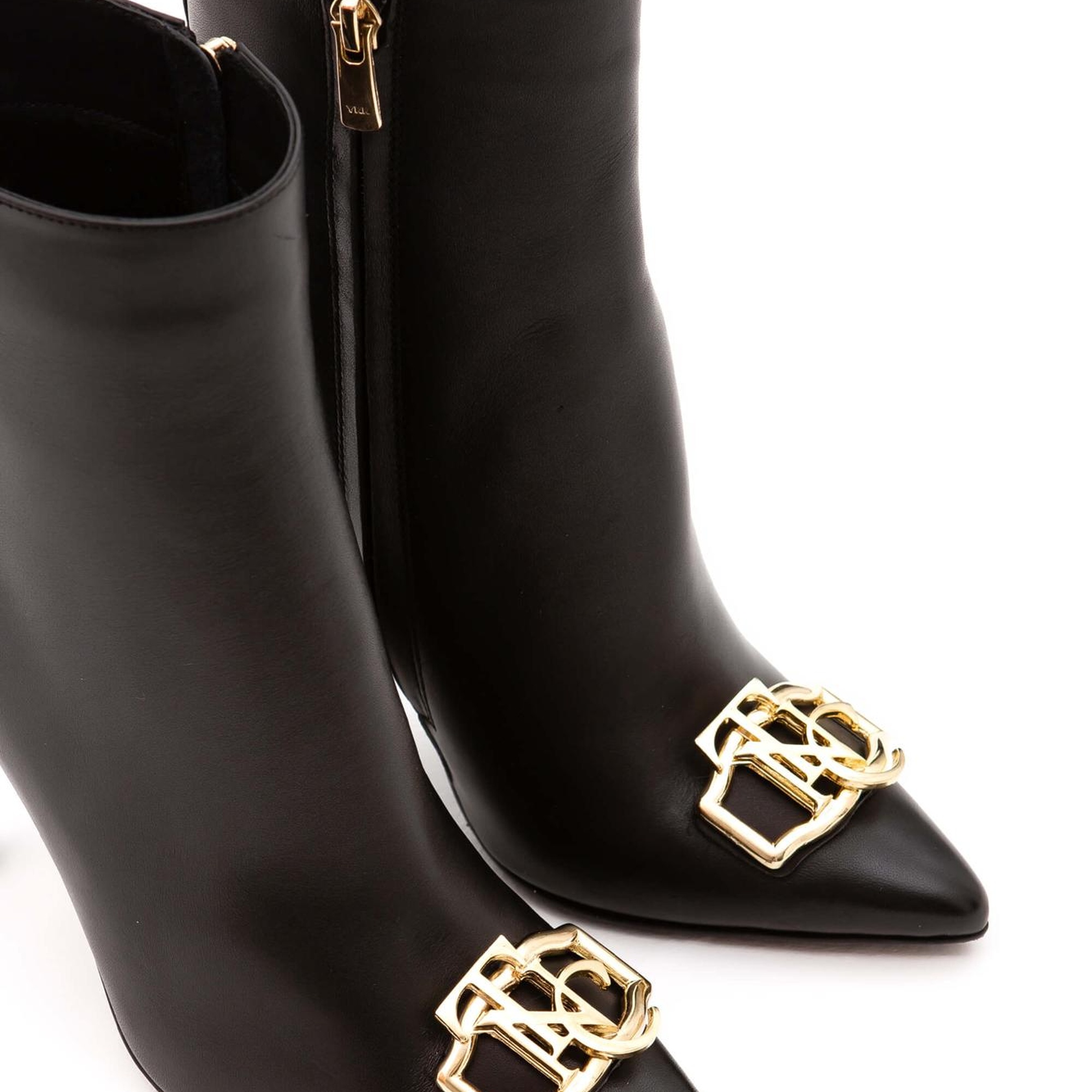 Tamer Tanca Kadın Hakiki Deri Siyah Topuklu Bot