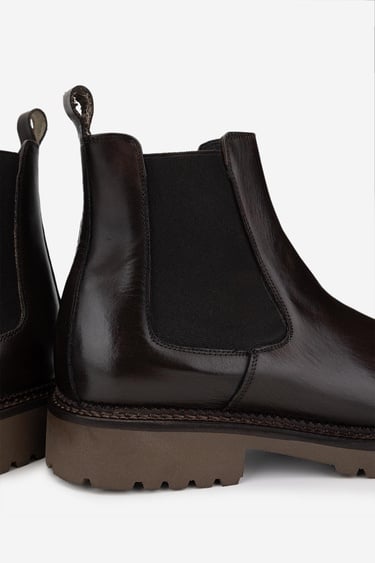  Valmenti Erkek Hakiki Deri Casual Bot