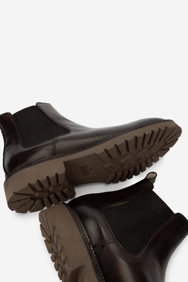  Valmenti Erkek Hakiki Deri Casual Bot