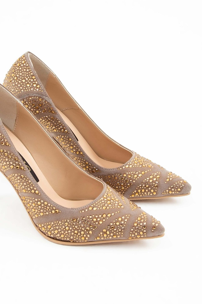  Tamer Tanca Kadın Hakiki Deri Vizon Abiye Ayakkabı