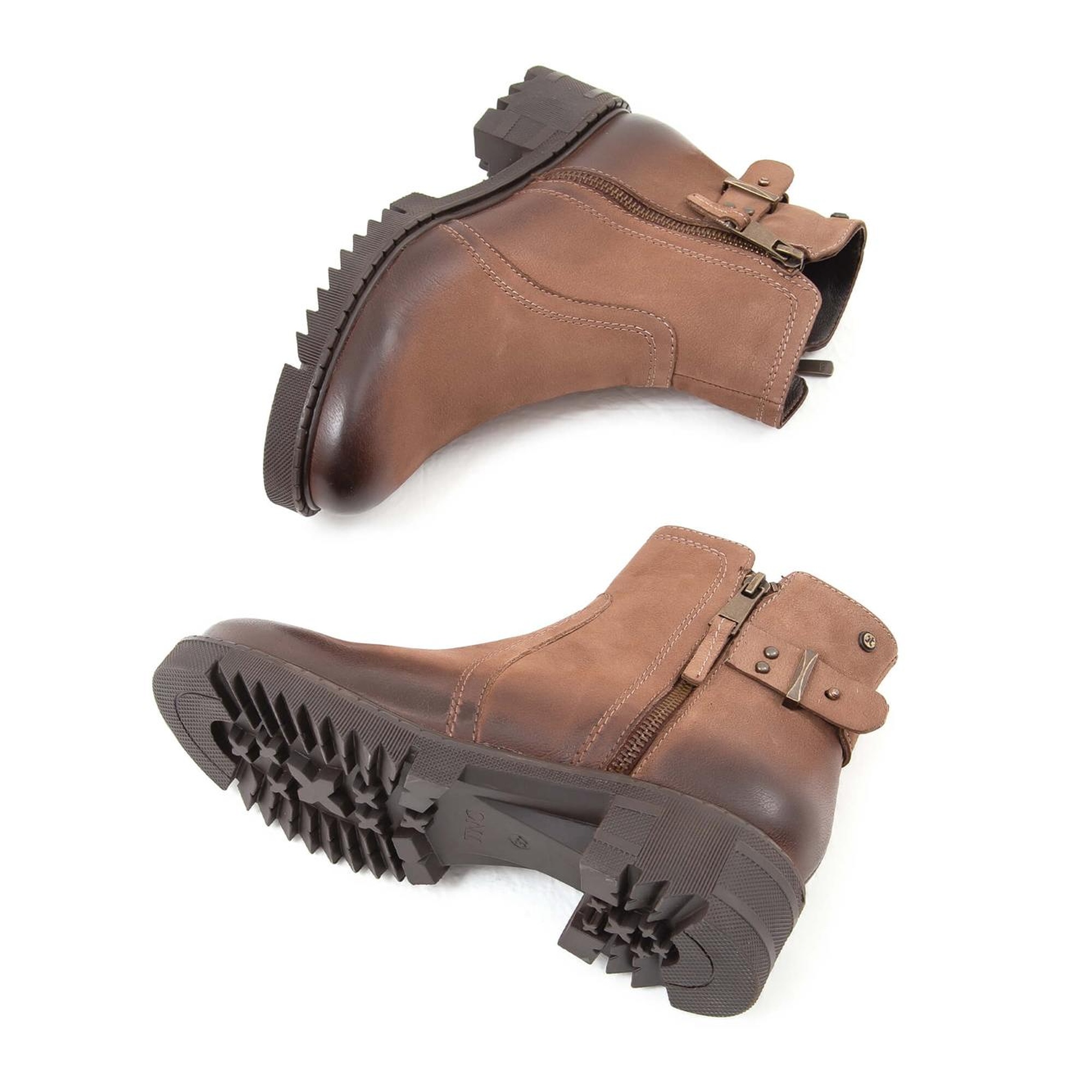 Tamer Tanca Kadın Hakiki Deri Bej Günlük Bot