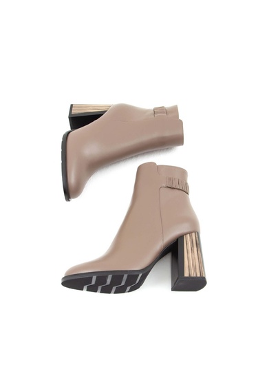  Tamer Tanca Kadın Hakiki Deri Vizon Casual Bot