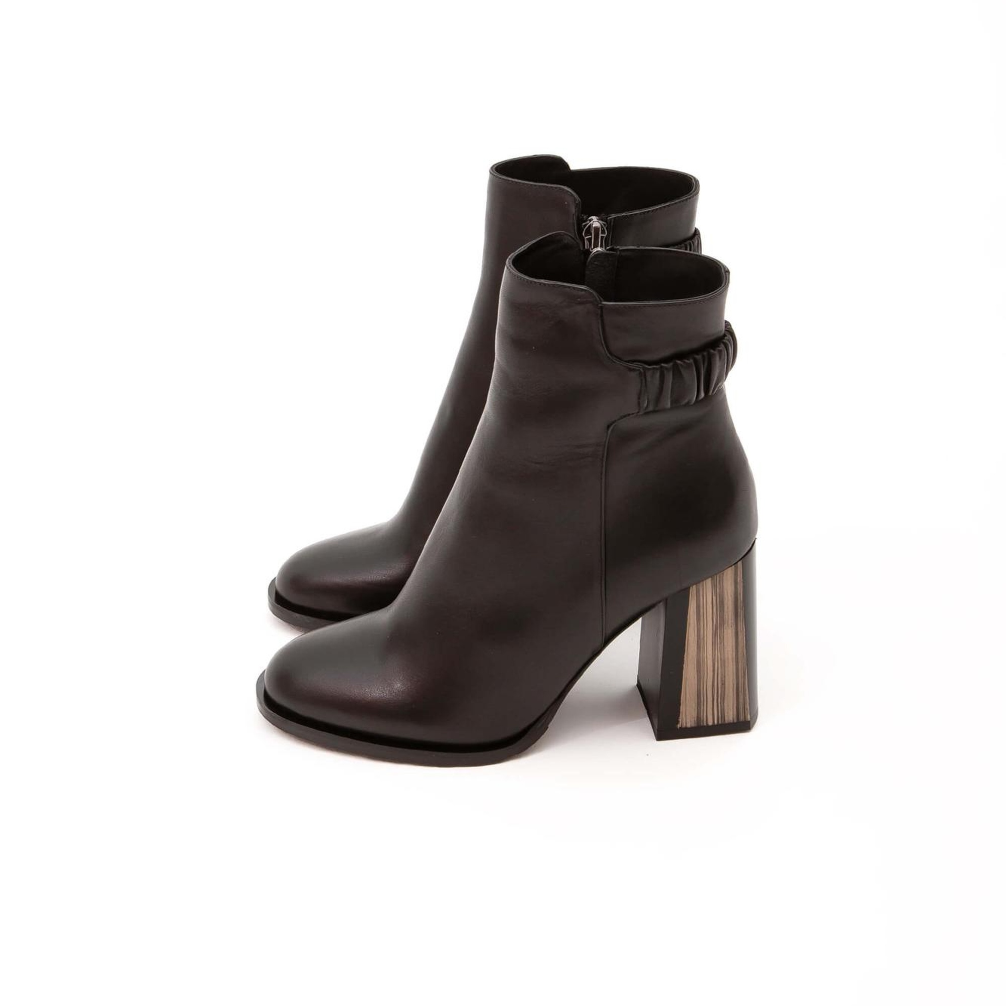 Tamer Tanca Kadın Hakiki Deri Siyah Casual Bot