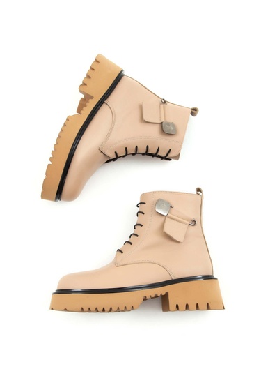  Tamer Tanca Kadın Hakiki Deri Vizon Casual Bot