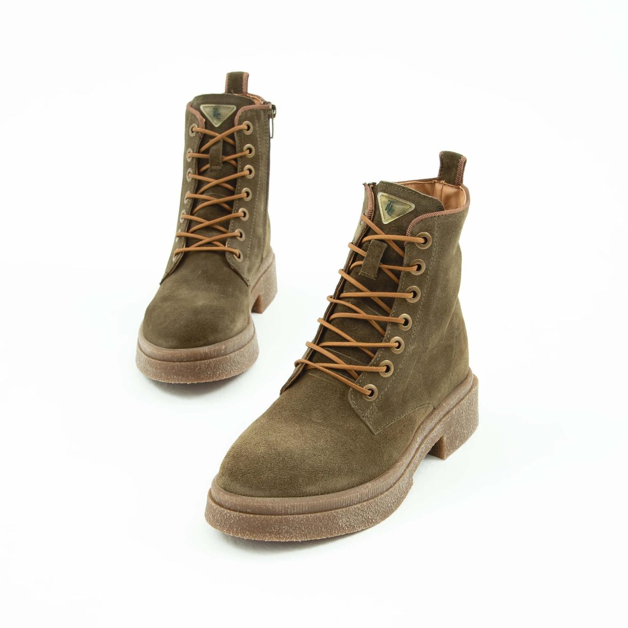 Tamer Tanca Kadın Hakiki Deri Yeşil Casual Bot