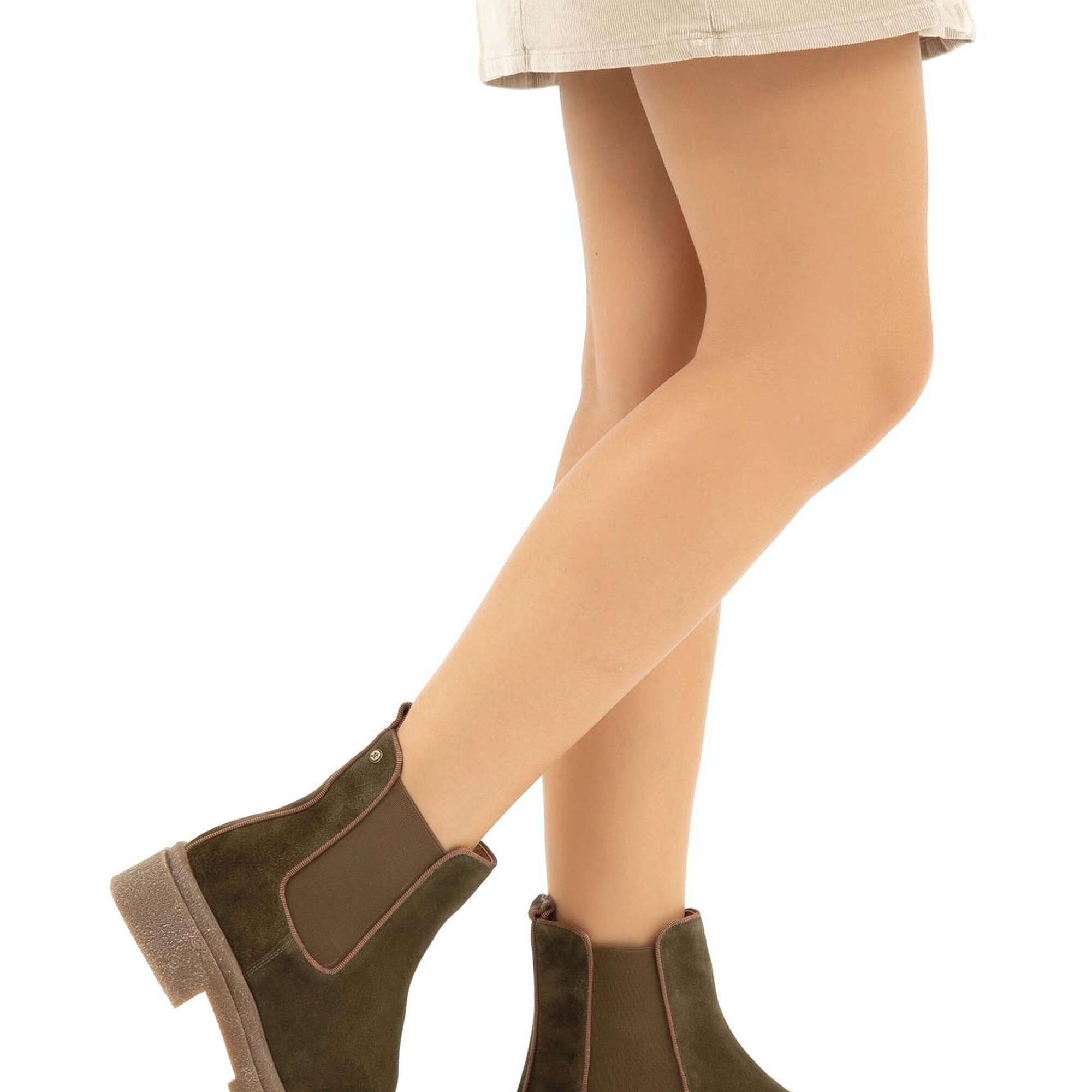 Tamer Tanca Kadın Hakiki Deri Yeşil Casual Bot