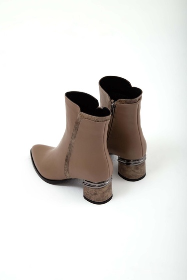  Tamer Tanca Kadın Hakiki Deri Vizon Klasik Bot