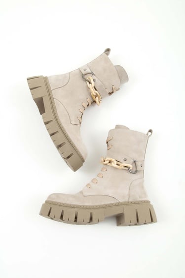  Tamer Tanca Kadın Hakiki Deri Kum Casual Bot