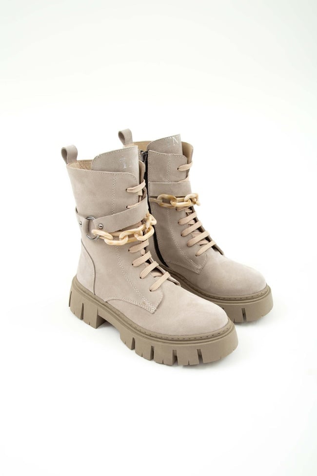  Tamer Tanca Kadın Hakiki Deri Kum Casual Bot