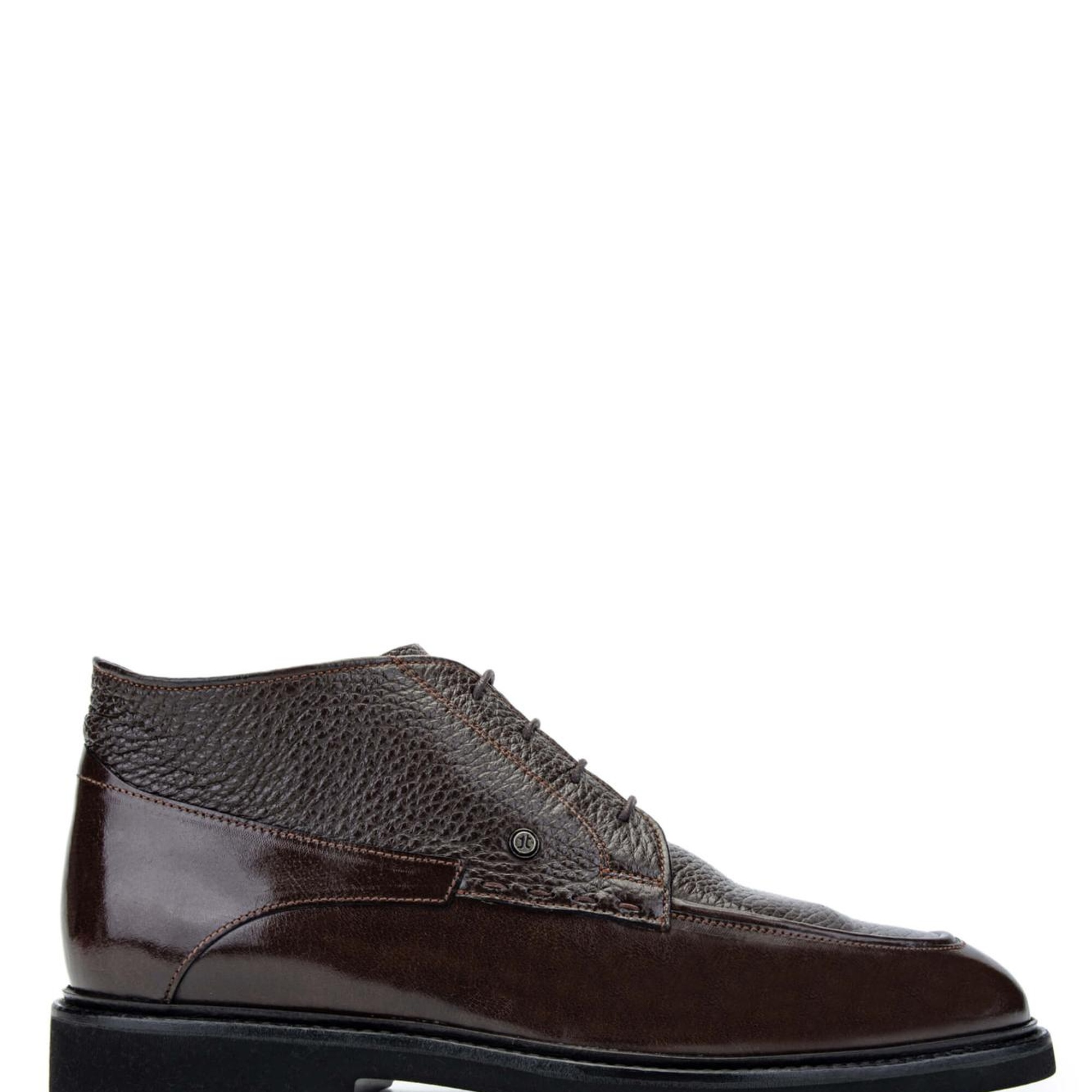 Tamer Tanca Erkek Hakiki Deri Kahverengi Klasik Bot