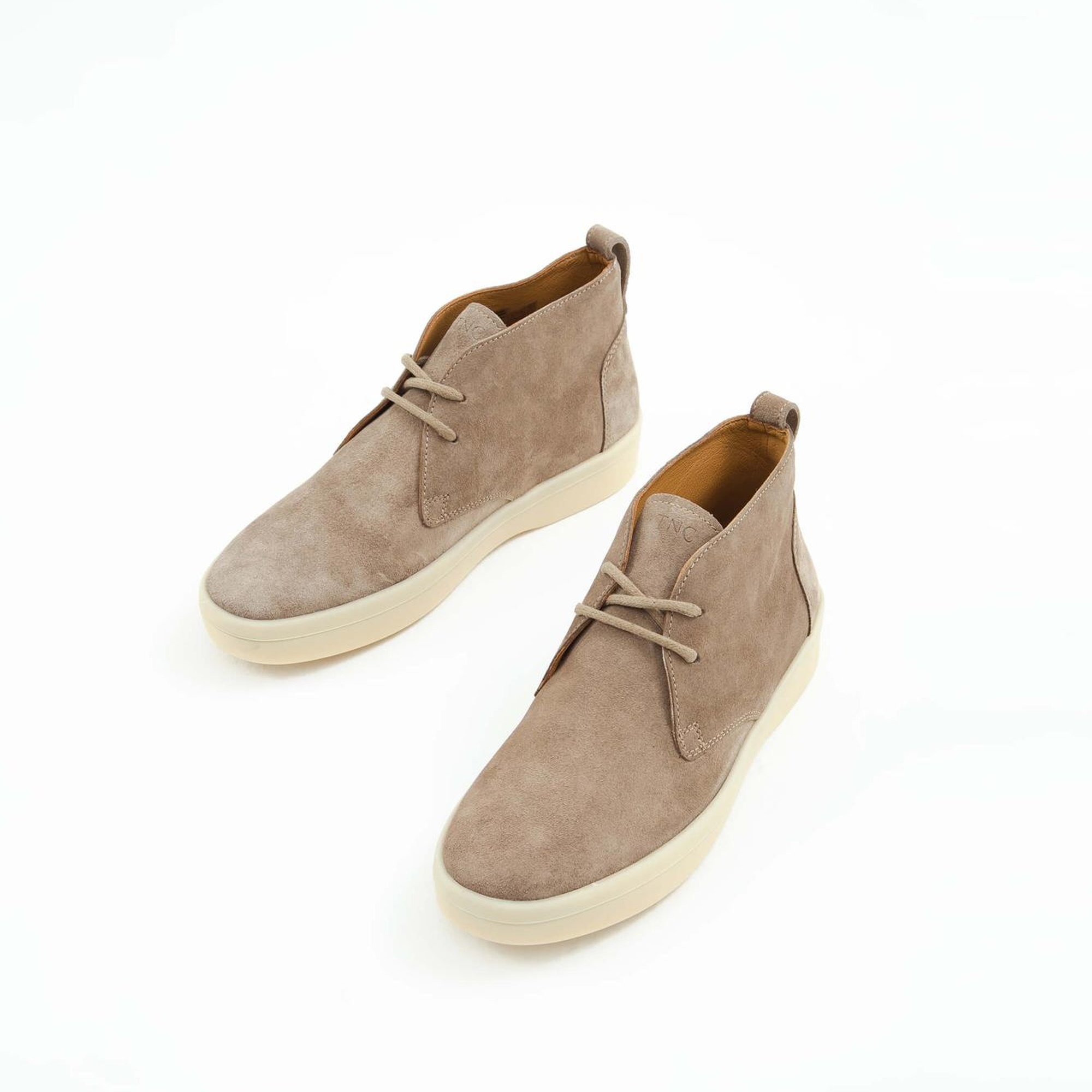 Tamer Tanca Erkek Hakiki Deri Bej Casual Bot