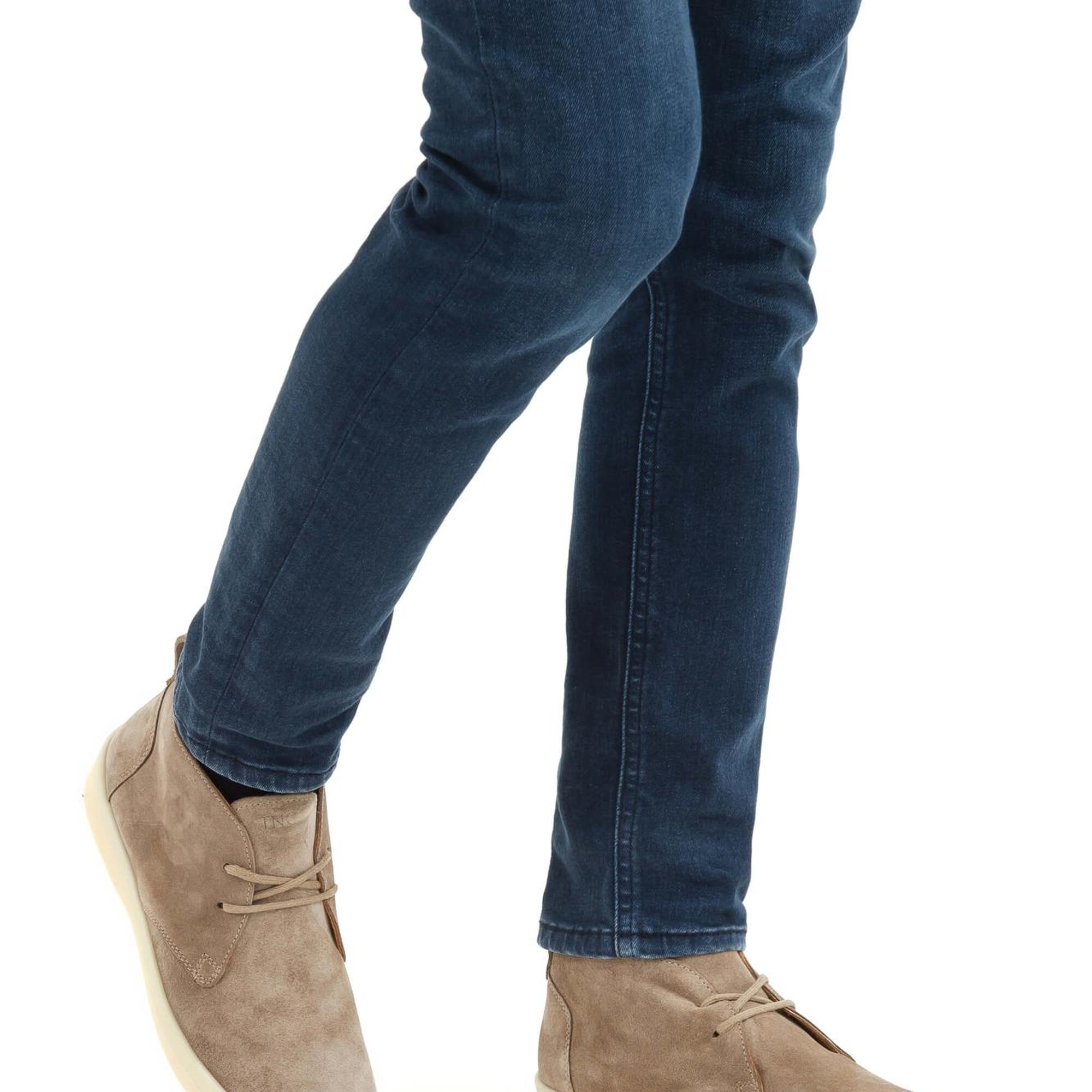 Tamer Tanca Erkek Hakiki Deri Bej Casual Bot