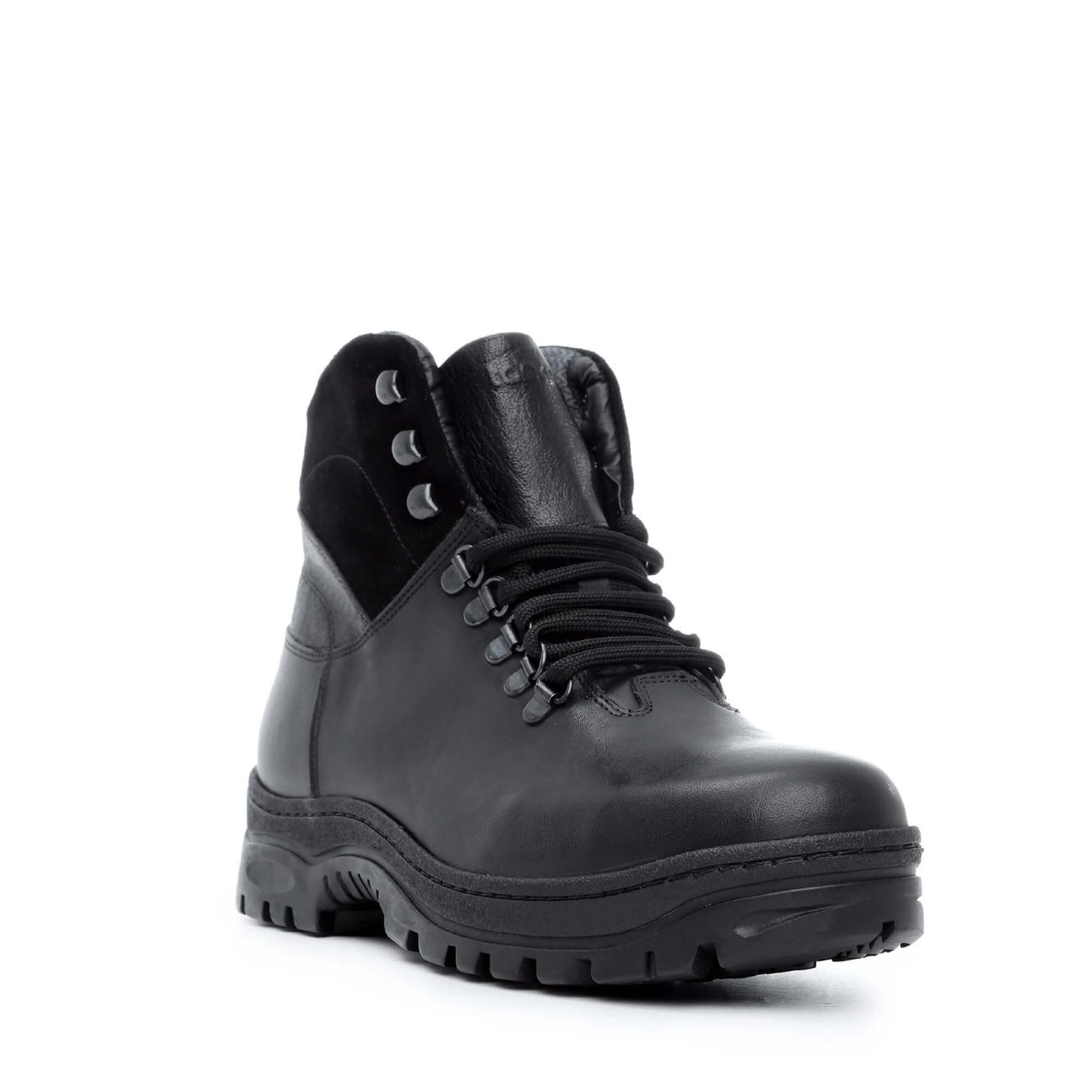 Tamer Tanca Erkek Hakiki Deri Siyah Casual Bot