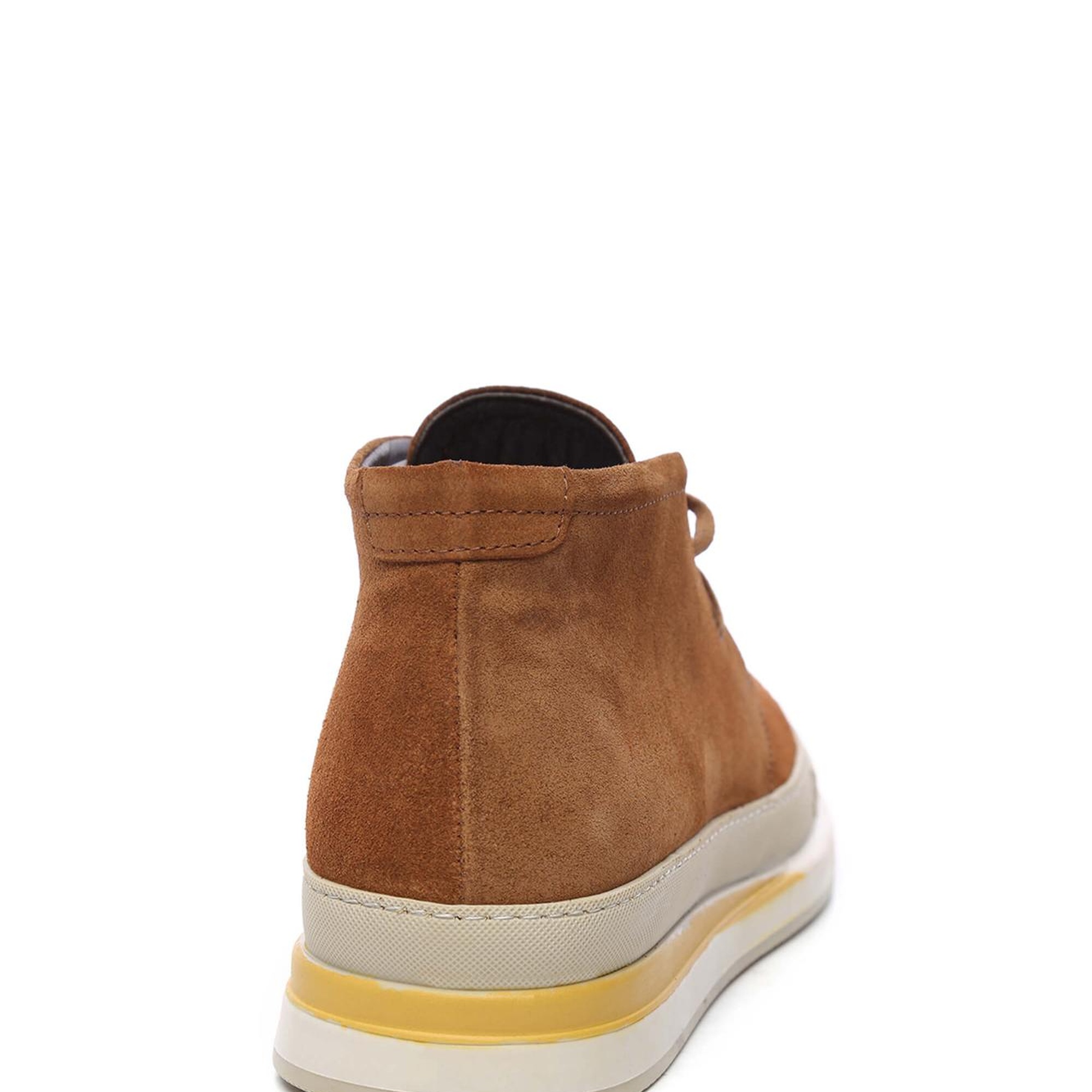 Tamer Tanca Erkek Hakiki Deri Taba Süet Casual Bot