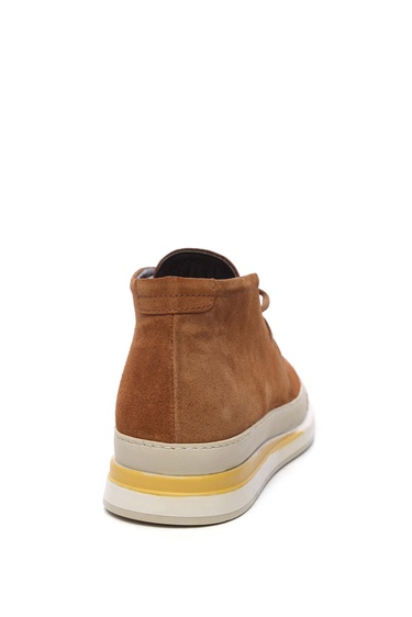  Tamer Tanca Erkek Hakiki Deri Taba Süet Casual Bot