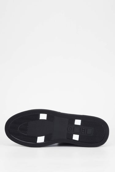  Tamer Tanca Erkek Hakiki Deri Siyah Casual Bot