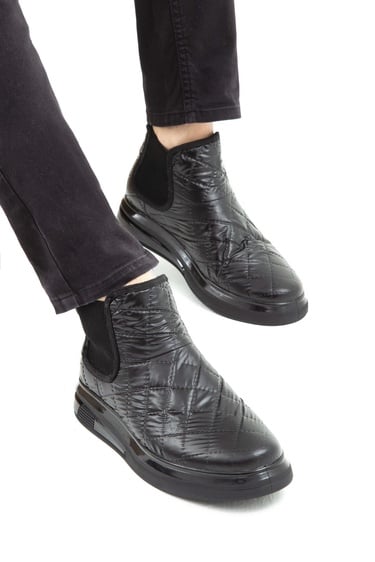  Tamer Tanca Erkek Vegan Siyah Casual Bot