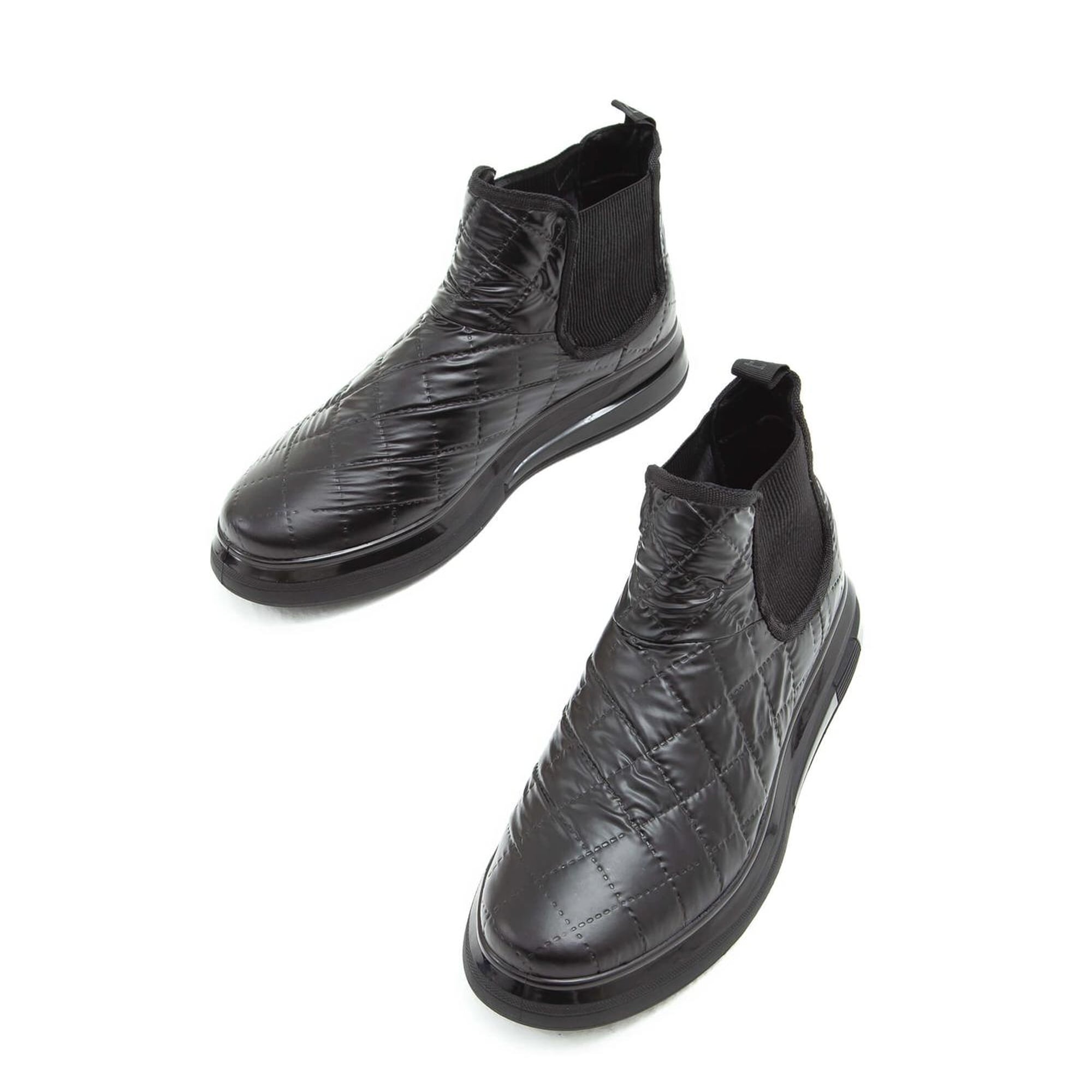 Tamer Tanca Erkek Vegan Siyah Casual Bot