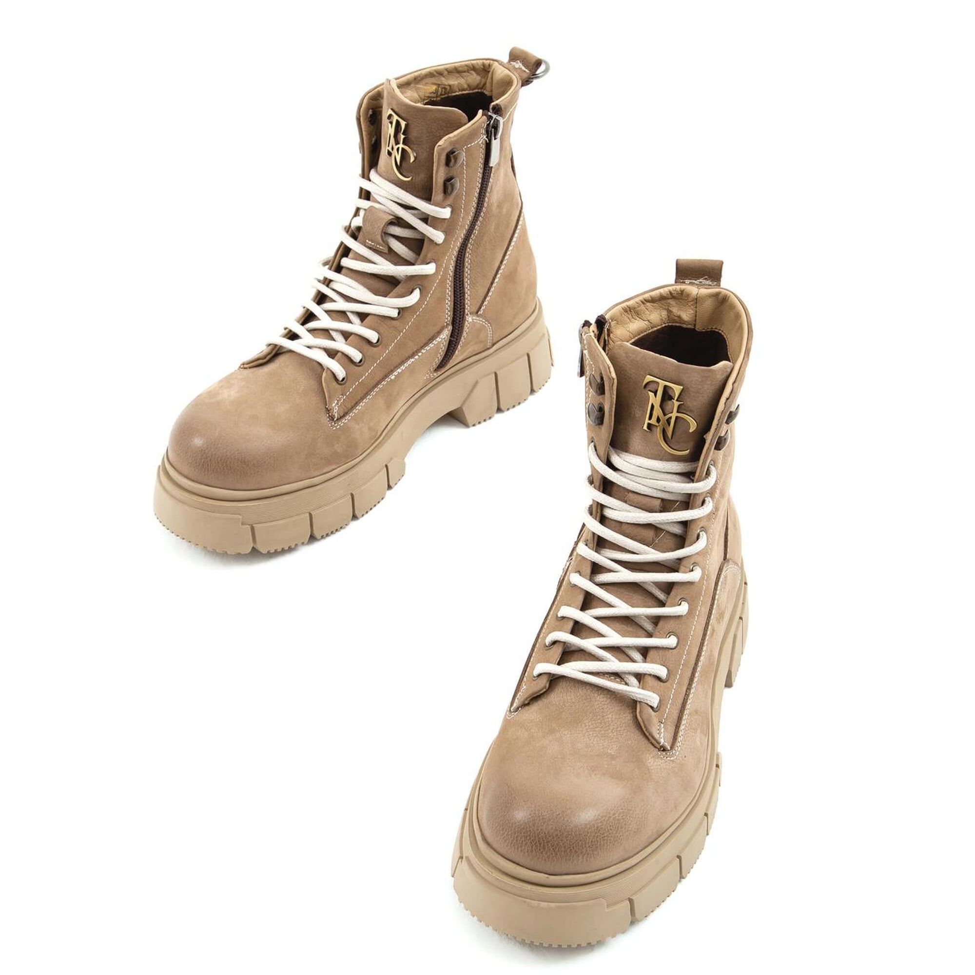 Tamer Tanca Erkek Hakiki Deri Vizon Casual Bot