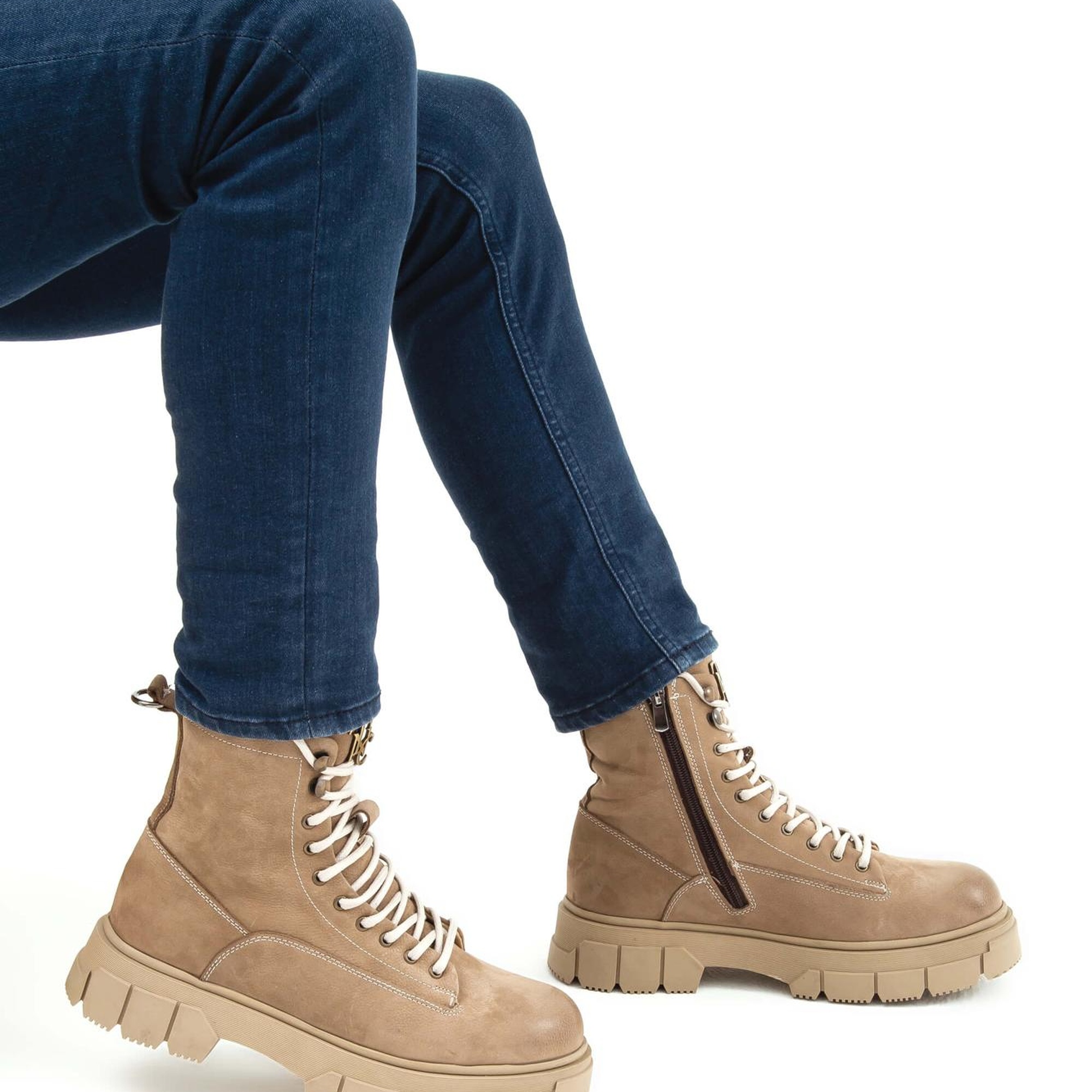 Tamer Tanca Erkek Hakiki Deri Vizon Casual Bot