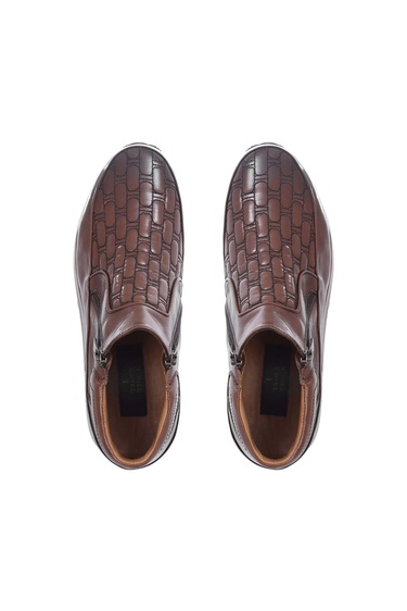  Tamer Tanca Erkek Hakiki Deri Taba Bufalo Klasik Bot