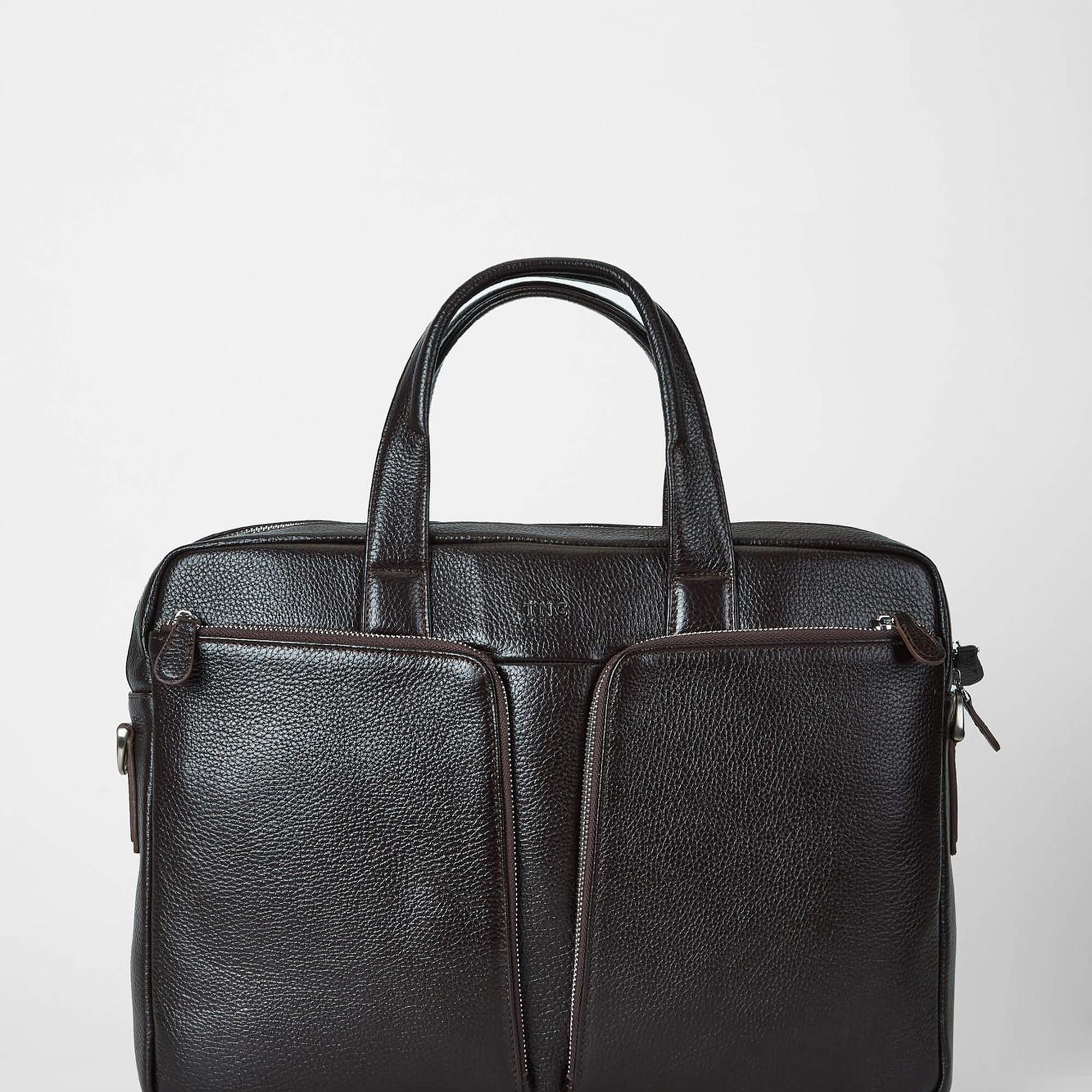 Tamer Tanca Erkek Hakiki Deri Kahverengi Evrak Çantası