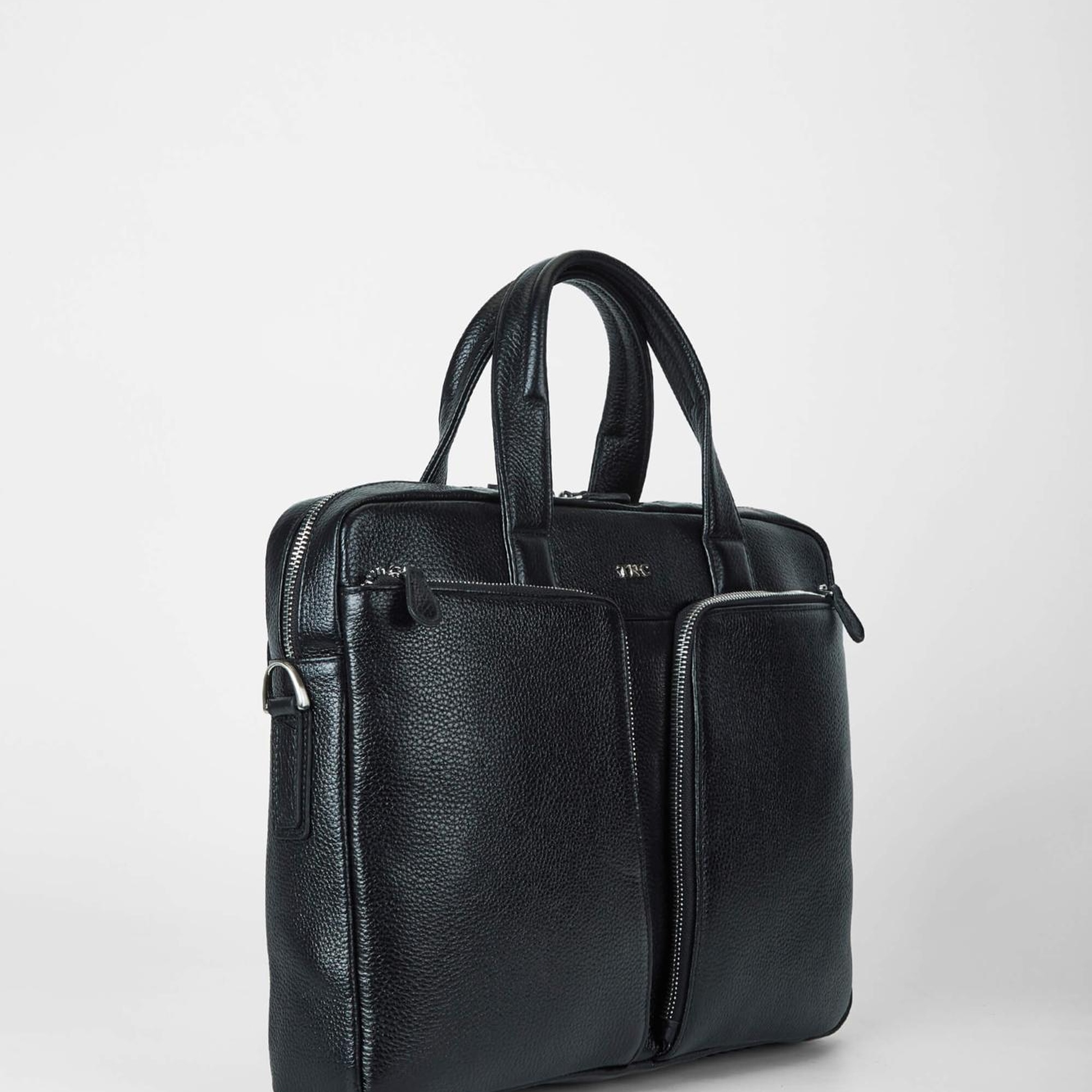 Tamer Tanca Erkek Hakiki Deri Siyah Evrak Çantası