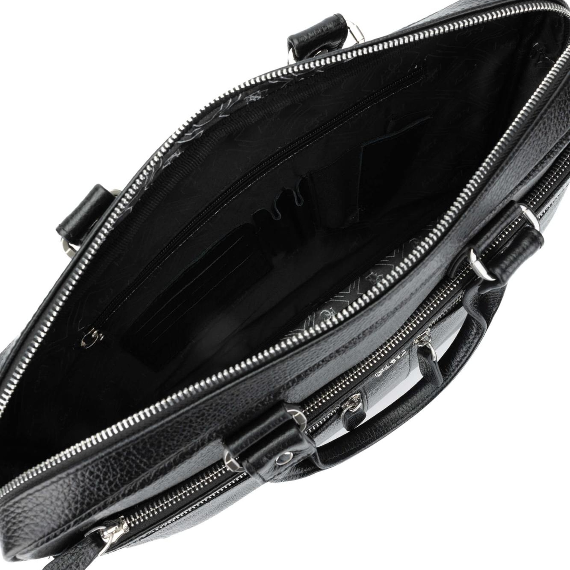 Tamer Tanca Erkek Hakiki Deri Siyah Evrak Çantası