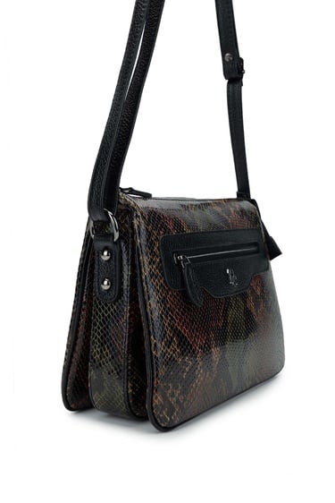  Tamer Tanca Kadın Hakiki Deri Yeşil Omuz Çanta