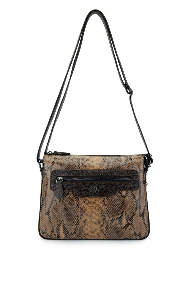  Tamer Tanca Kadın Hakiki Deri Kahverengi Omuz Çanta