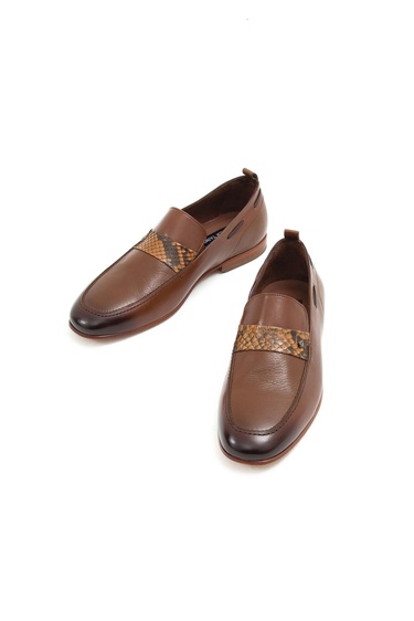  Tamer Tanca Erkek Hakiki Deri Taba Klasik Ayakkabı