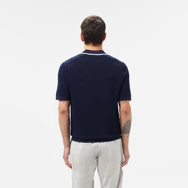  Erkek Polo Yaka Lacivert Triko