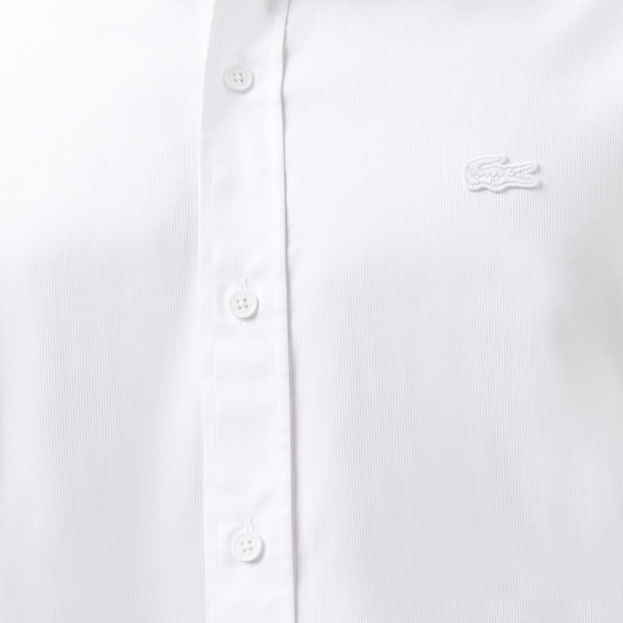 Lacoste Erkek Slim Fit Beyaz Gömlek